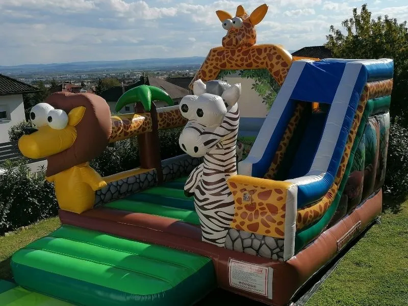 Hüpfburg Dschungel